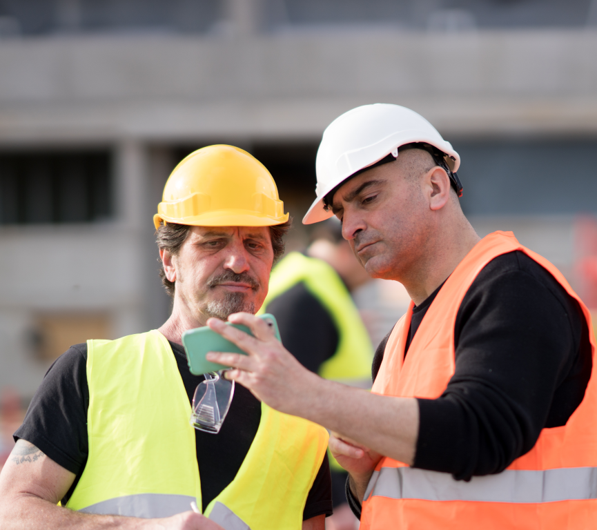 Two mechanics use Iduct